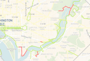 Anacostia River Trail Capital - AnacostiaRiverTrailMap WExistingTrails 300x204 